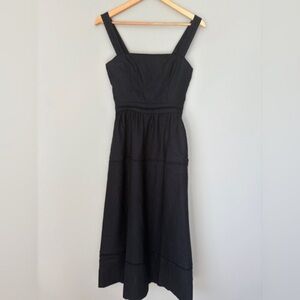 Zara Black Midi Dress